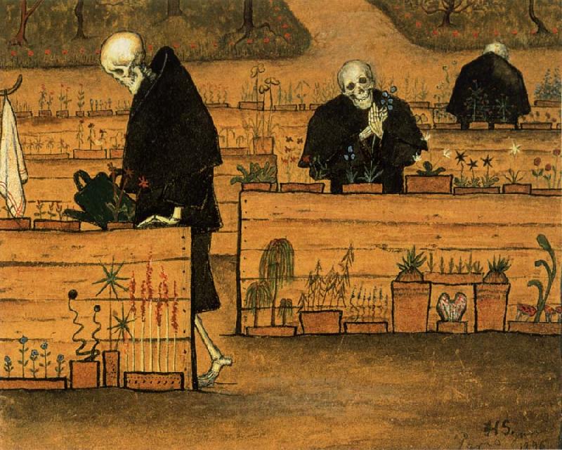 Hugo Simberg In the Garden of Death